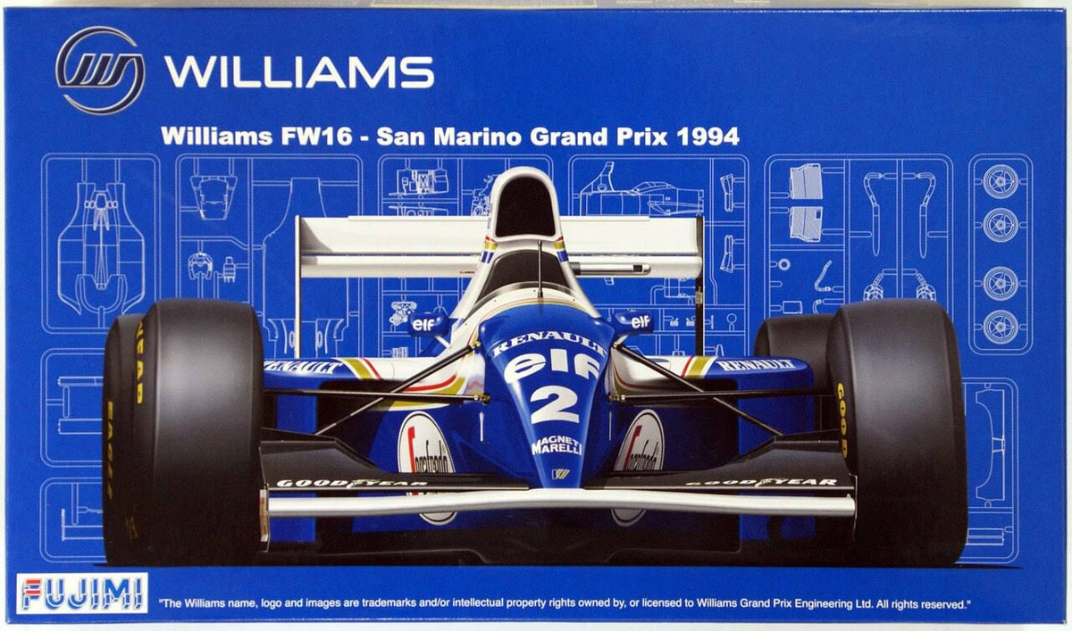 1/20 Scale F1 Williams FW16 Kit A857563