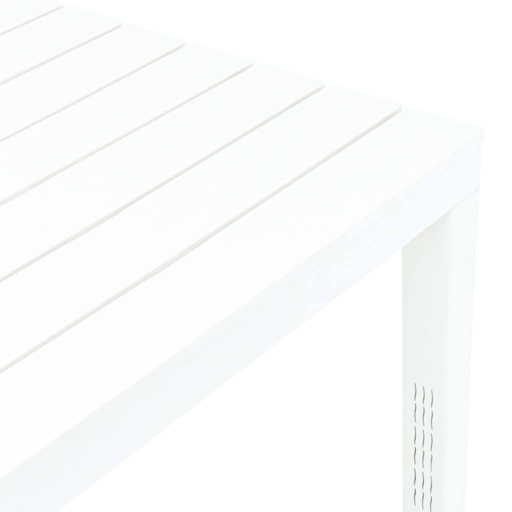 Mocca Plastic Garden Table H9125