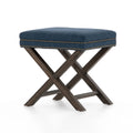 Indigo Ottoman Q343