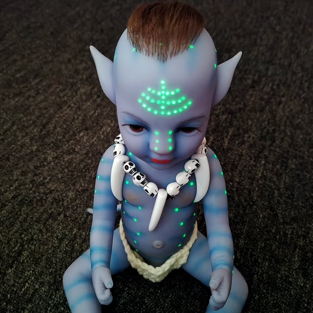 12Inch Blue Doll Z2277