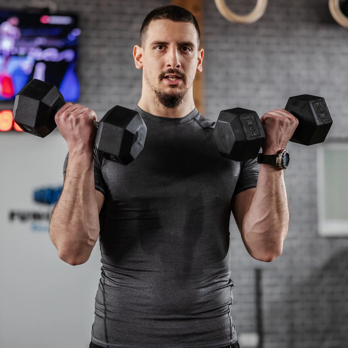 2 x 15lbs Hex Dumbbell Set of 2 M79881