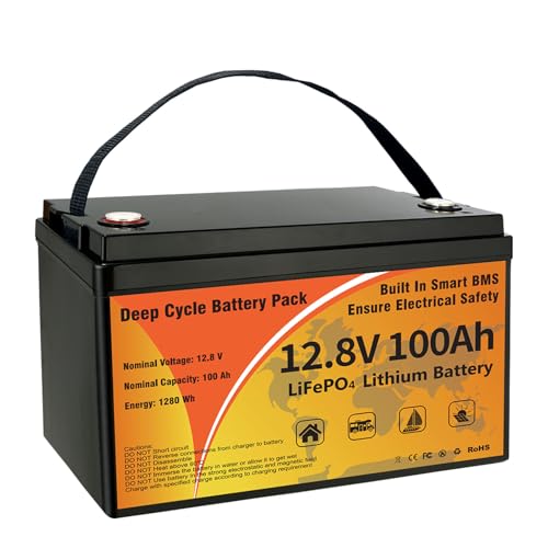 12V 100Ah LiFePO4 Lithium Battery S7029