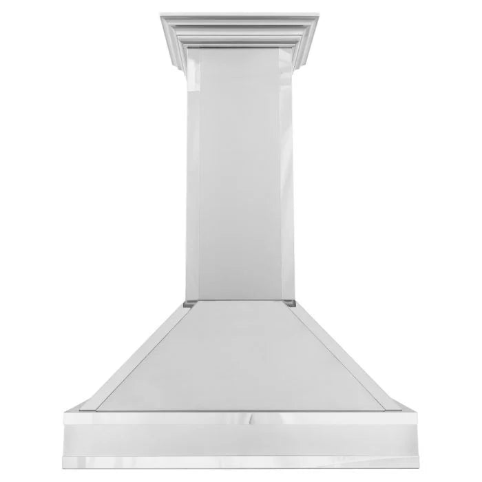 30 in. Ducted Wall Mount Range Hood in Stainless Steel B424
