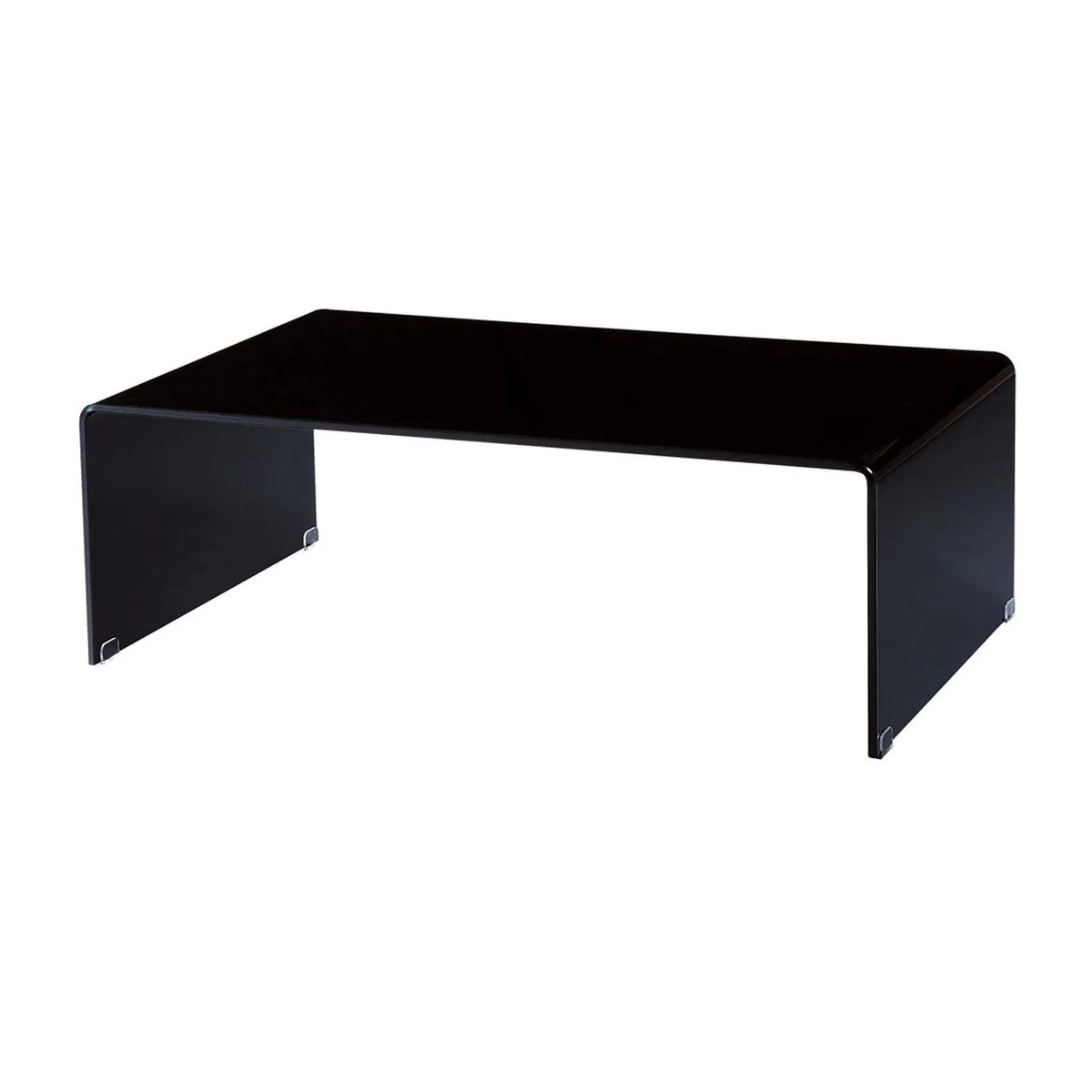 Black Tempered Glass Coffee Table H675854