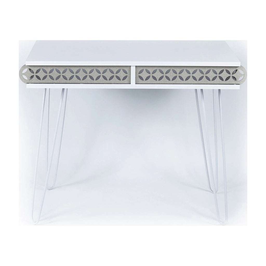 Oak White Study Desk D731