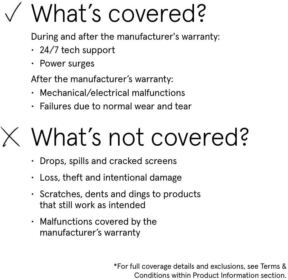 3 Year Electronics Protection Plan with Tech Support Pack of 2 L4262