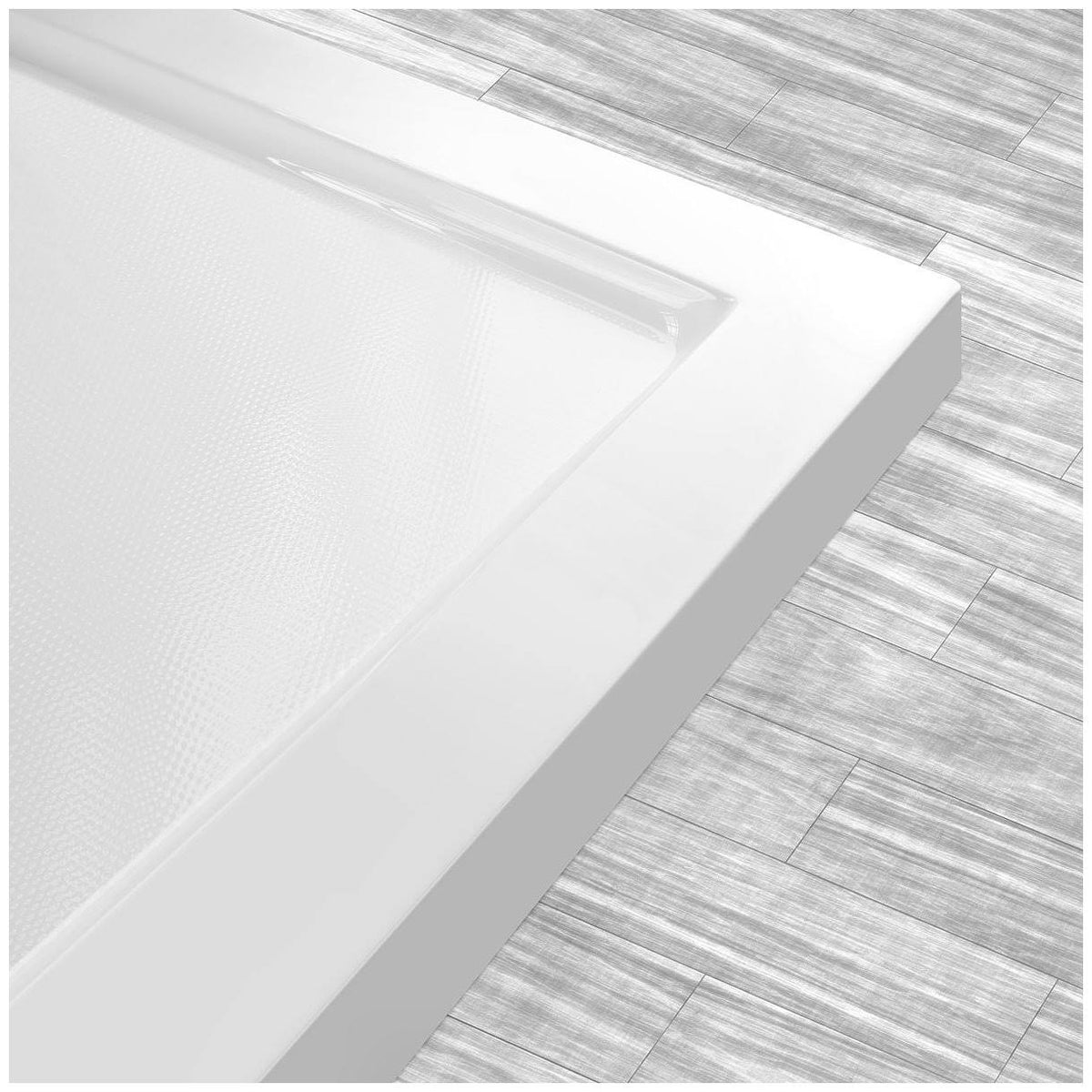60x22X32x22 Shower Base Pan Left Double Threshold Wall Corner Right Drain G309710