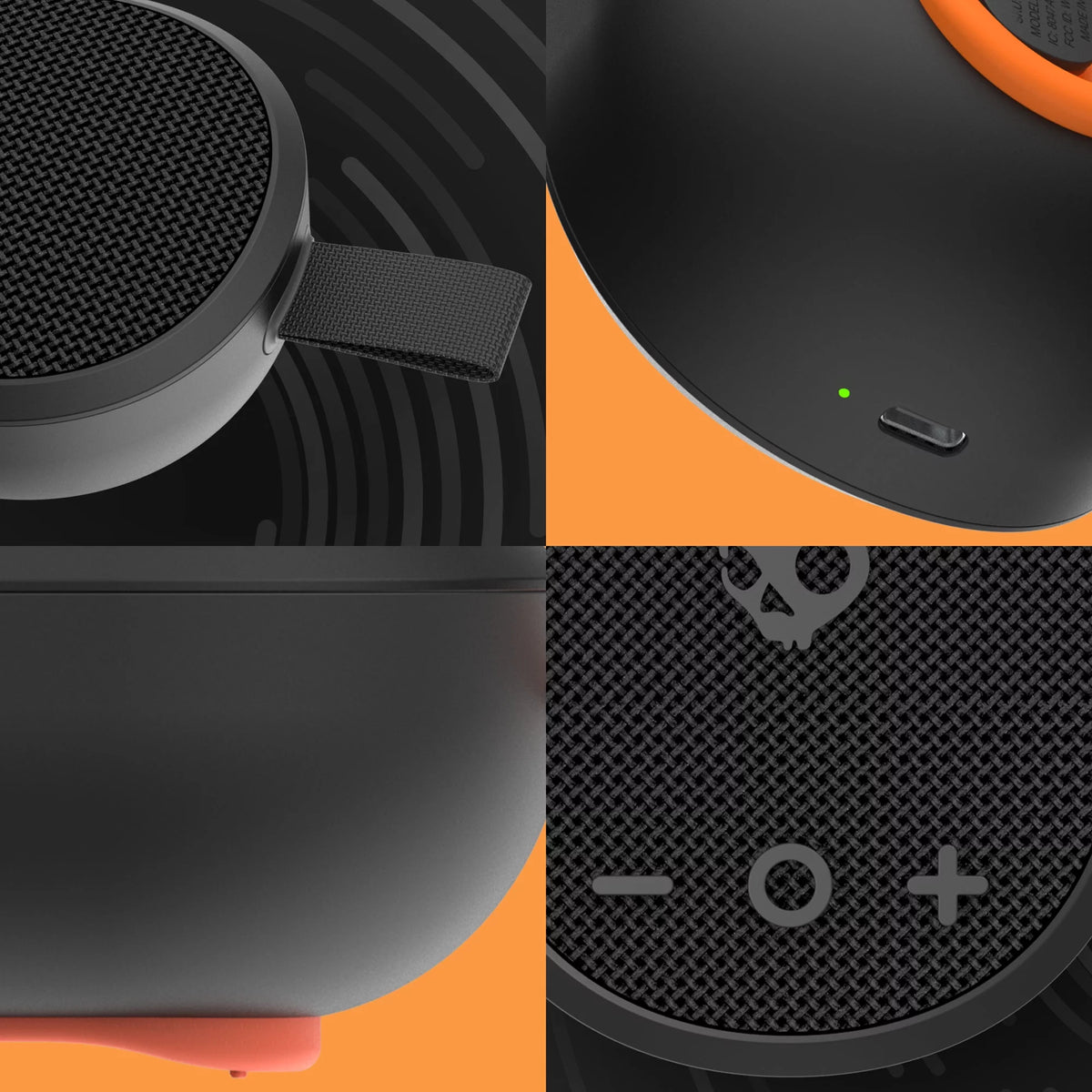 Portable Wireless Speaker Black U3405