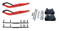 Red Razor Snowmobile Skis Complete Kit W1012