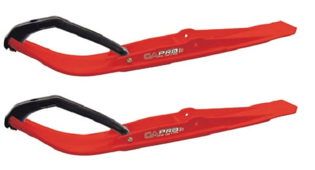 Red Razor Snowmobile Skis Complete Kit W1012