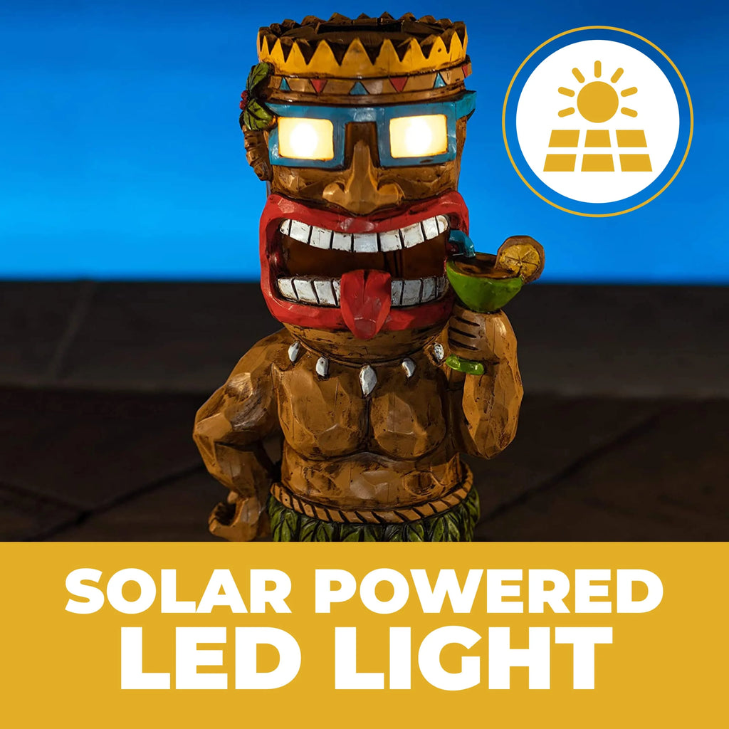 Tiki Solar Powered Led Outdoor Decor Garden V352288