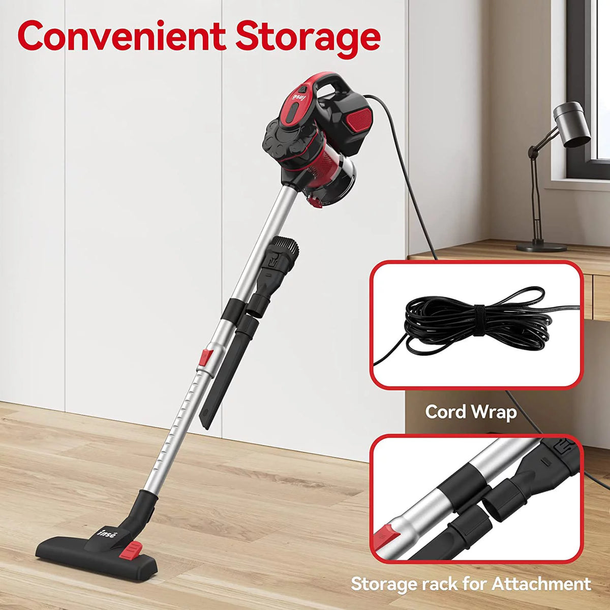 Corded 3 in 1 Stick Vacuum 18kPa 600W A79513