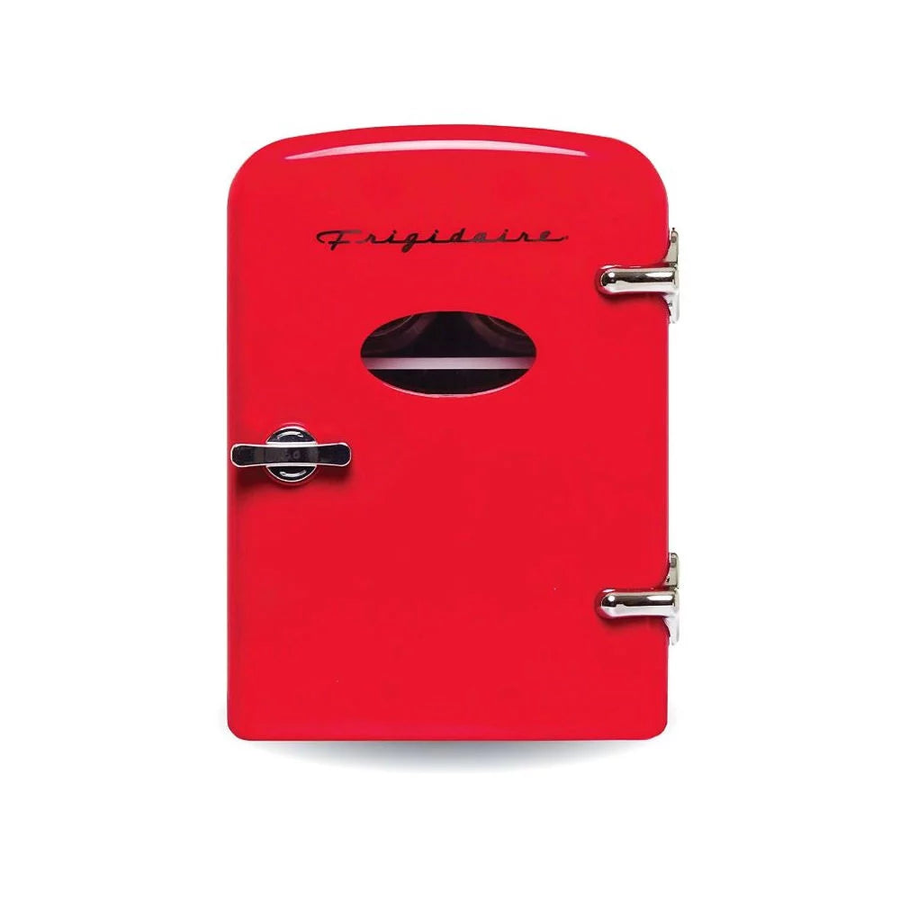 Red 6 Can Mini Beverage Refrigerator N319