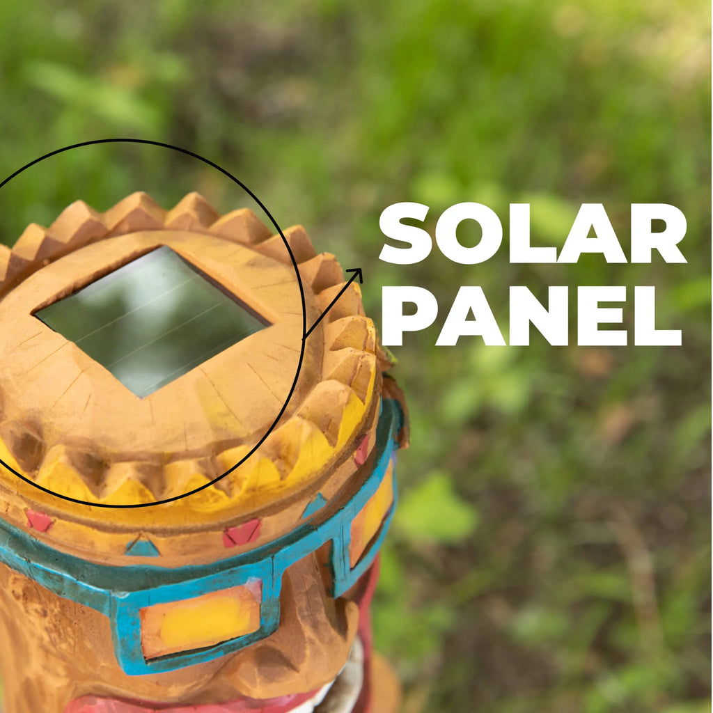 Tiki Solar Powered Led Outdoor Decor Garden V352288
