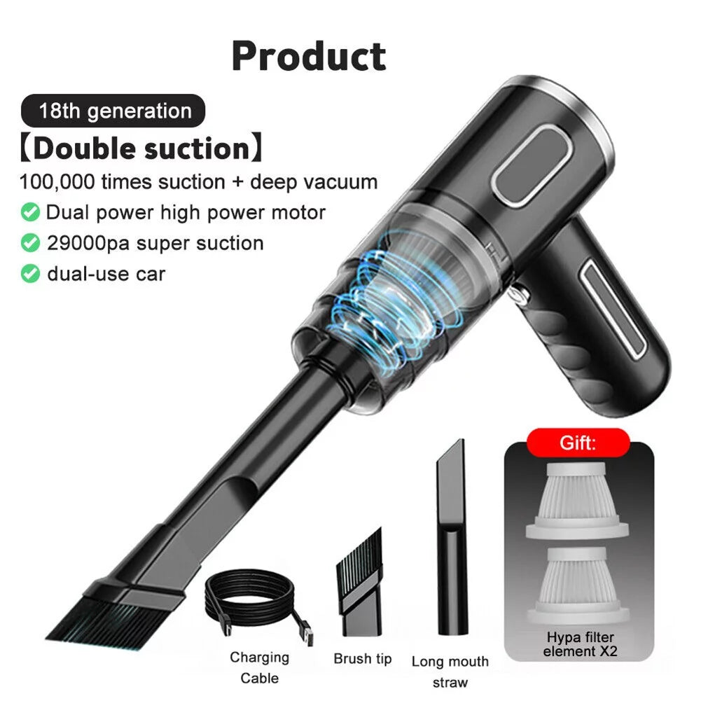 29000PA Cordless Wet & Dry Handheld Vacuum Cleaner P431799